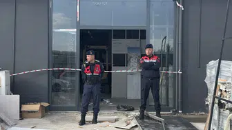 Gaziantep'te mermer standı devrildi: 1 işçi hayatını kaybetti