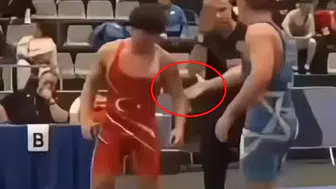 İsrailli rakibinin elini havada bıraktı! 35 saniyede mindere gömdü