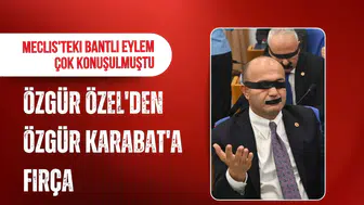 Meclis'teki bantlı eylem çok konuşulmuştu Özgür Özel'den Özgür Karabat'a fırça