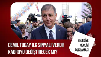 Cemil Tugay'dan AK Parti'ye geçiş sonrası ilk açıklama! İzmir Büyükşehir Belediyesi'nde kadrolar değişecek mi?