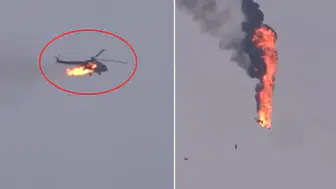 Korkulan oldu! Husiler, Suudi Arabistan'ın helikopterini düşürdü