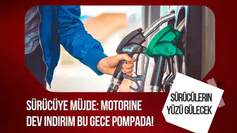 Motorine 4,95 liralık indirim geliyor: Yeni fiyatlar gece yarısından itibaren geçerli olacak