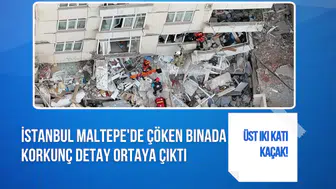 Maltepe'de Çöken Binanın Üst İki Katı Kaçak Çıktı: Belediye Başkanı Köymen Açıkladı