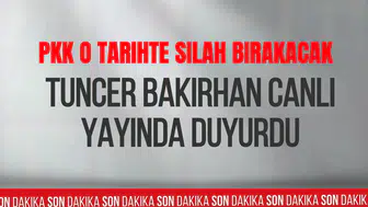 Tuncer Bakırhan'dan PKK'nın silah bırakma sürecine ilişkin 27 Kasım açıklaması