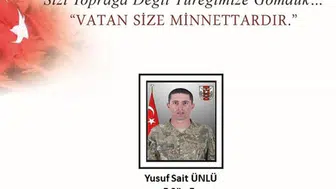 Hakkari Yüksekova'dan acı haber: MSB şehit olan askerin kimliğini açıkladı