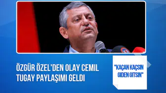 Cemil Tugay'ın AK Parti'ye katılacağı iddiası sonrası Özgür Özel'den açıklama
