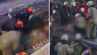 Bayrampaşa'da yol çöktü: Göçükte kalan işçi yaşamını yitirdi