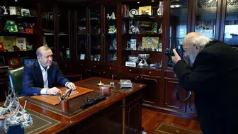 Cumhurbaşkanı Erdoğan, vefatının 8'inci yılında Ara Güler’i andı