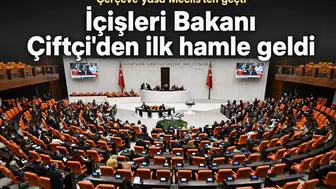 Çerçeve Yasa Meclis'ten Geçti, İçişleri Bakanı Çiftçi Güvenlik Toplantısı Düzenliyor