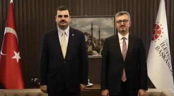 AK Parti Genel Sekreteri İnan, Cumhurbaşkanlığı İletişim Başkanı Duran'ı ziyaret etti