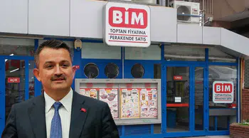 BİM'de Bekir Pakdemirli sürprizi