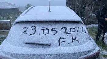 Kastamonu’da mayıs ayında kar sürprizi: Yüksek rakımlı bölgeler beyaze büründü