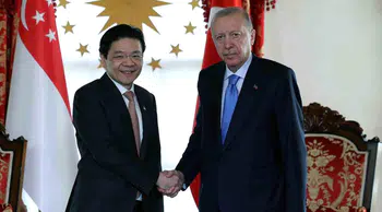 Cumhurbaşkanı Erdoğan, Singapur Başbakanı Wong'u kabul etti