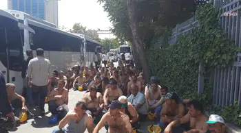 KESK gözaltına alınan maden işçilerine destek verdi