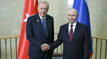 Cumhurbaşkanı Erdoğan-Putin görüşmesi Bişkek’te sona erdi