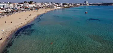 Didim’de güneş açtı, vatandaşlar plajları doldurdu