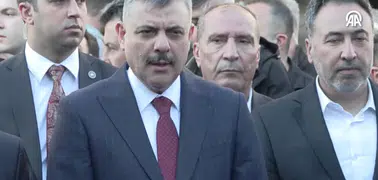 İçişleri Bakanı Çiftçi bayram namazının ardından konuştu