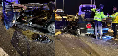 Düzce'de feci kaza: Devrilen çekicinin sürücüsü hayatını kaybetti