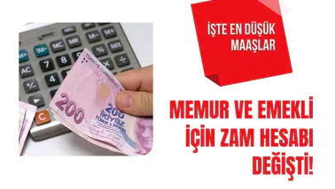 Memur ve emeklinin Temmuz zammı yeniden hesaplandı! İşte masadaki yeni maaşlar