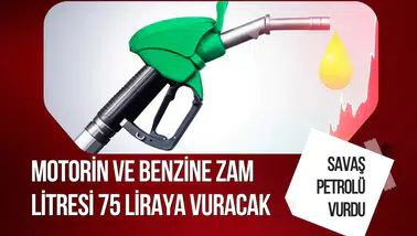 Bu öyle böyle bir zam değil! Motorin ve benzine zam var litresi 75 liraya vuracak