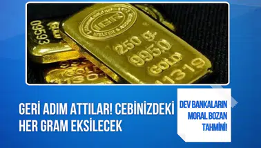 Küresel bankalar altın tahminlerini aşağı çekti: Yıl sonu beklentileri güncellendi