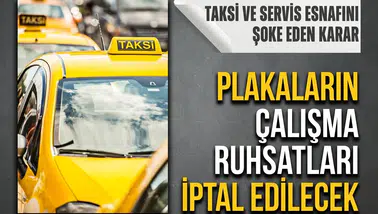 Bursa'da yüzlerce taksi ve servis plakası için kritik karar: Çalışma ruhsatları iptal edilecek