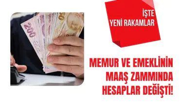 Memur ve emeklinin ocak zammında yeni hesap: İşte masadaki oranlar