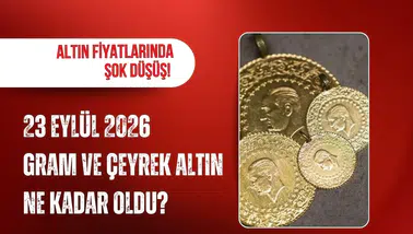 Altın fiyatlarında düşüş: Gram altın 6 bin 796 liradan işlem görüyor