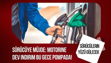 Motorine 4,95 liralık indirim geliyor: Yeni fiyatlar gece yarısından itibaren geçerli olacak