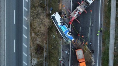 Bolu'da yolcu otobüsünün devrildiği kazada yaralanan yolculardan 28'i taburcu edildi