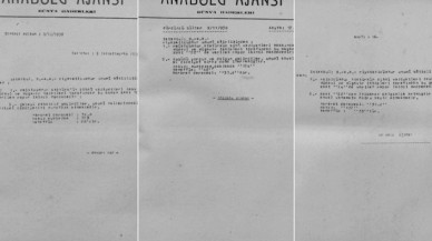 Büyük Önder Atatürk'ün son saatleri AA bültenlerinde