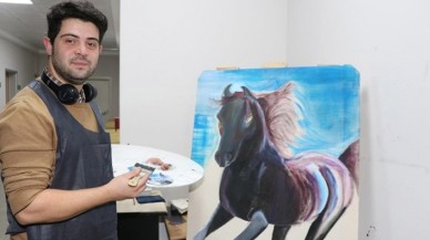 Down sendromlu ressam 20 portre siparişi aldı