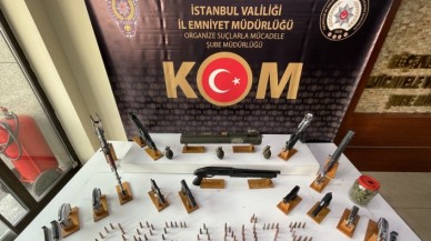 İstanbul'da "lav silahlı" suç örgütüne yönelik operasyonda 6 zanlı tutuklandı