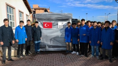Konya'daki liseden Romanya'ya fırın ekipmanı ihracatı