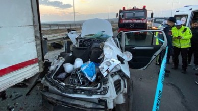 Tekirdağ'da korkunç kaza: Övgü Muş ve Ersan Uzun öldü