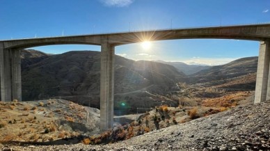 Türkiye'nin en yüksek ayaklı viyadüğü trafiğe açılıyor