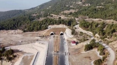 Ege ve Akdeniz'i birbirine bağlayan Honaz Tünelleri'nde hazırlıklar tamam!
