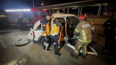 Bursa'da feci kaza: Murat Ersoy ve Salih Çabuk yaralandı