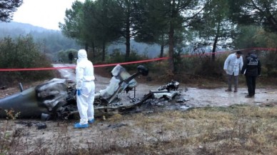 Bursa'da uçak düştü: Hakan Köksal ve Burcu Sağlam öldü