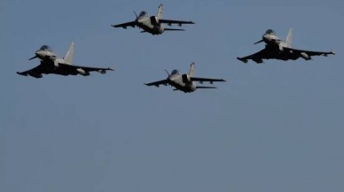 Yunanistan'a ait uçaklar hedef aldı! Ege'de gerilim had safhada