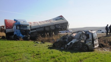 Şırnak'ta korkunç kaza: Orhan Bayram,  Nurettin Üstev,  Zafer Üstev ve Melik Kırmızıgül öldü