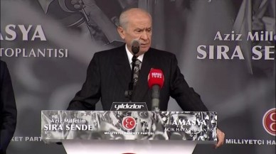 Devlet Bahçeli'den Amasya'da önemli açıklamalar: Ağır suçlamalarda bulundu
