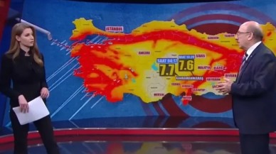 Harita üzerinde deprem beklenen yerleri tek tek gösterdi. Prof. Okan Tüysüz'den tüyler ürperten açıklama
