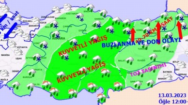 Haritaya dikkat! Meteoroloji'den 3 bölge,  9 ilde şiddetli yağış uyarısı