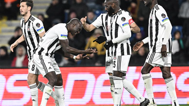 Aboubakar sahne aldı,  Beşiktaş Başakşehir'i yıktı