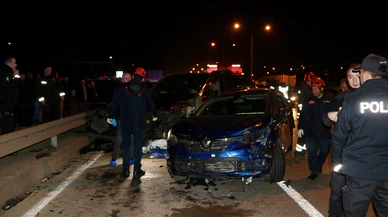 Trabzon'da zincirleme kaza: Ersin Süer öldü,  4 kişi yaralandı