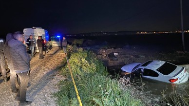 Adana'da otomobil kanala düştü: Faruk Mamuk öldü