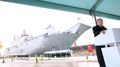 Cumhurbaşkanı Erdoğan'dan TCG Anadolu açıklaması