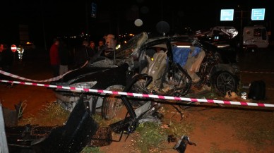 Denizli'de korkunç kaza: Niyazi Kılıçoğlu,  Çağdaş Bozkurt,  Yağmur Demir ve Başak Su Doğru öldü