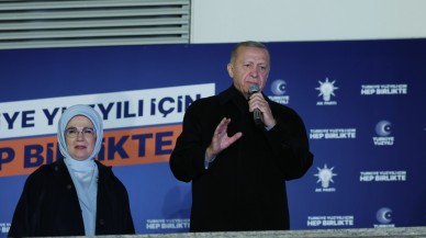 Erdoğan'dan balkon konuşması